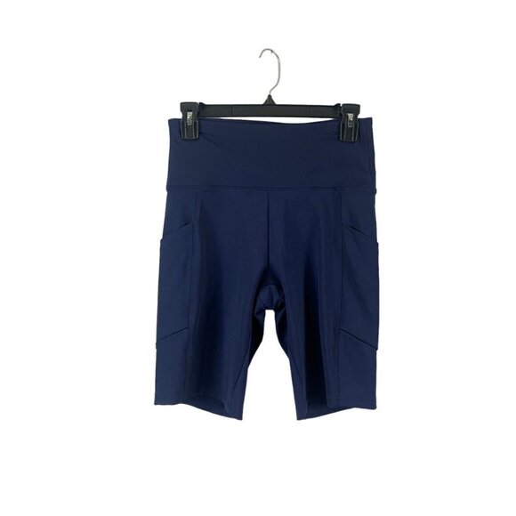 Balance Collection Pants - Balance Collection Women's Navy Blue Workout Shorts